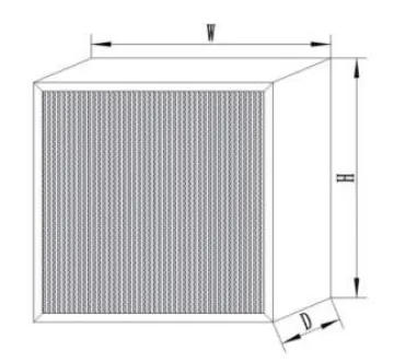 Filtro HEPA separador de alta temperatura Inch 331526